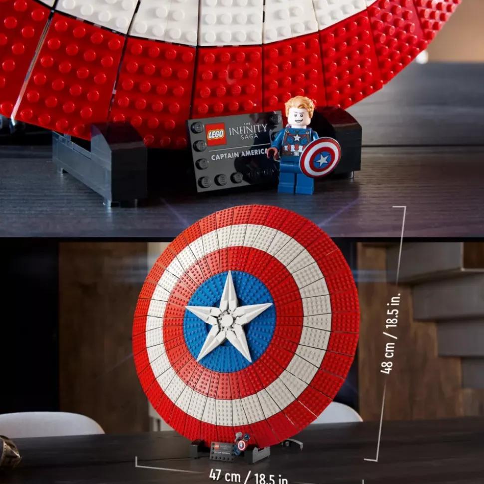 LEGO Super Heroes Le bouclier de Captain America Set 76262