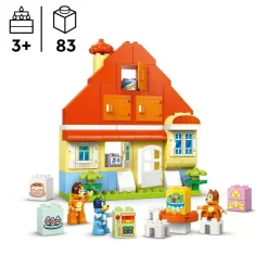 LEGO DUPLO La maison de famille de Bluey et le jeu de mémoire 10459