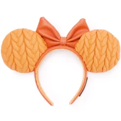 Loungefly Serre-tête à oreilles Minnie épices à citrouille pour adultes