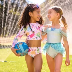 Maillot de bain deux-pièces Princesses Disney pour enfants