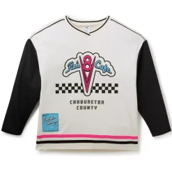 Maillot de sport Café V8 de Flo pour adultes, Disney Pixar Cars