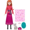 Mattel Poupée Anna et louveteau, La Reine des Neiges