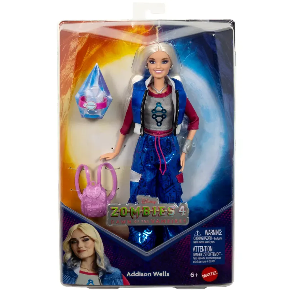 Mattel Poupée mode Addison, Zombies 4 ː L'aube des vampires