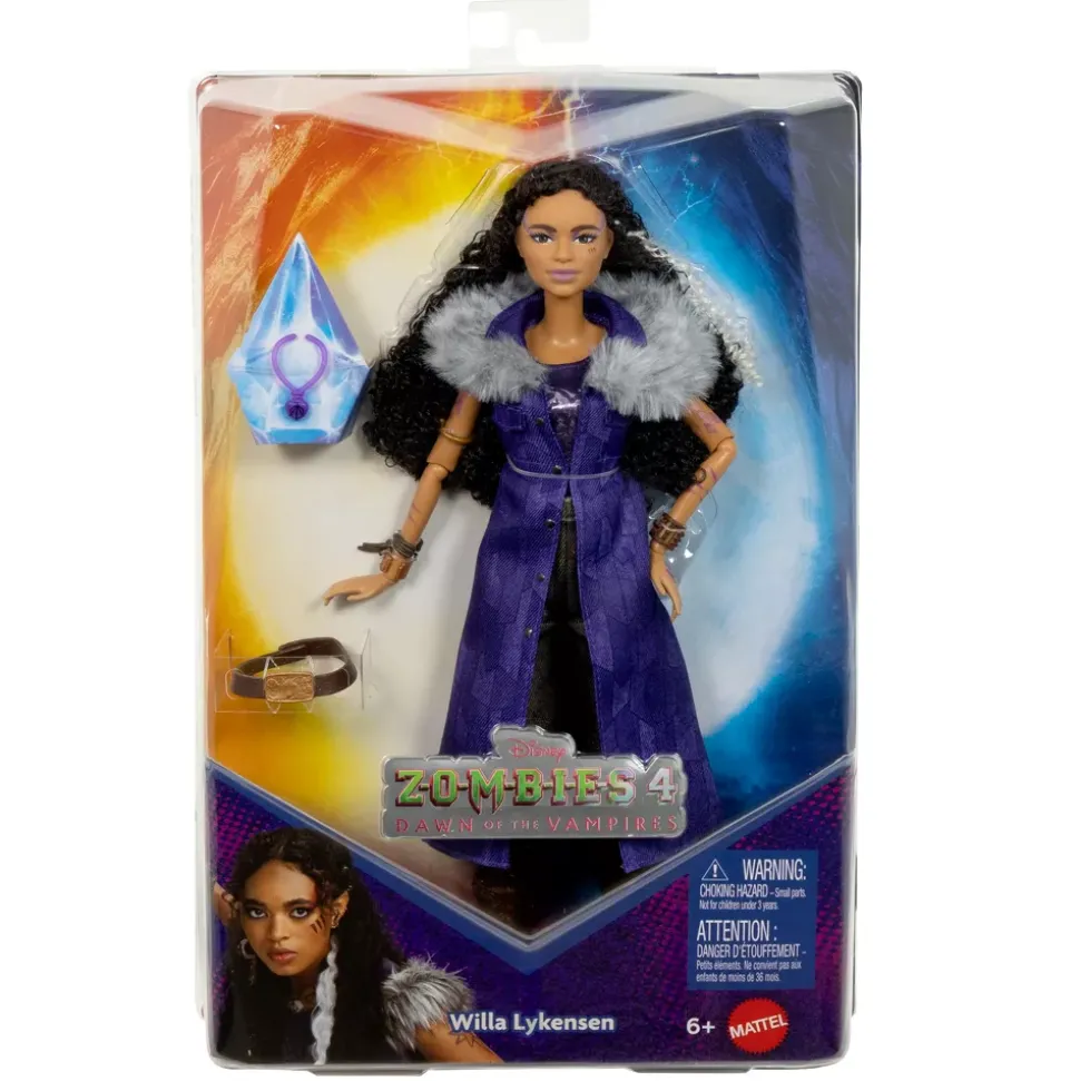Mattel Poupée mode Willa, Zombies 4 ː L'aube des vampires