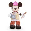 Moyenne peluche Mickey au camping – 40 cm