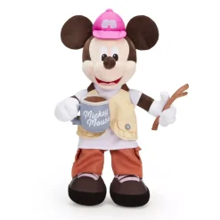 Moyenne peluche Mickey au camping – 40 cm