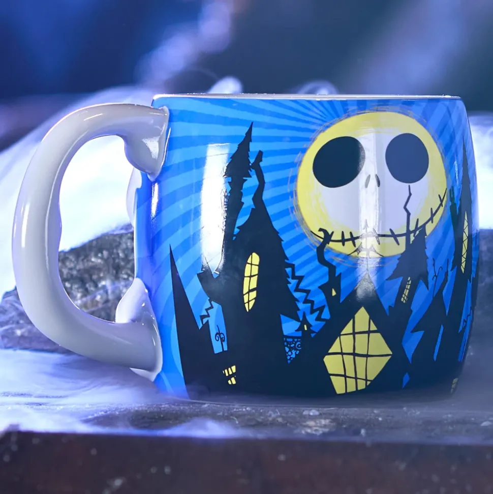 Mug Jack Skellington et Zero, L'Étrange Noël de monsieur Jack de Tim Burton