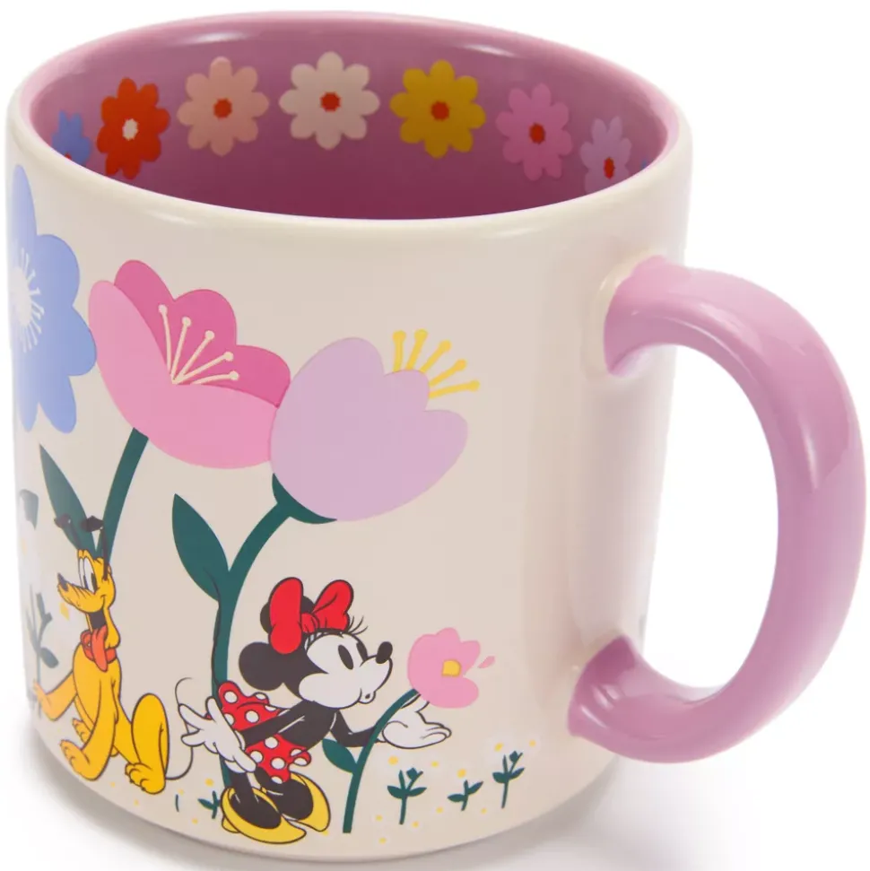 Mug Mickey et ses amis à fleurs
