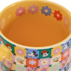 Mug Mickey et ses amis avec patchwork floral