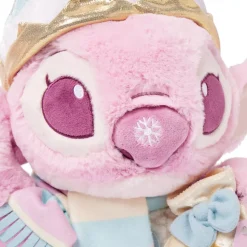 Peluche Angel avec pochette spéciale fêtes de taille moyenne, Lilo & Stitch