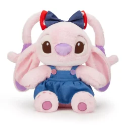 Peluche Angel denim de taille moyenne, Lilo & Stitch, 30 cm