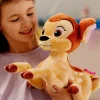 Peluche Bambi de taille moyenne avec papillon