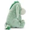 Peluche Bourriquet verte de taille moyenne, Winnie l'Ourson, 33 cm