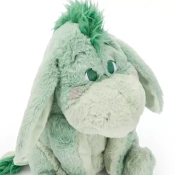Peluche Bourriquet verte de taille moyenne, Winnie l'Ourson, 33 cm