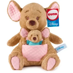 Peluche Maman Gourou et Petit Gourou GUND Oh So Snuggly, Winnie l'Ourson, 30,5 cm