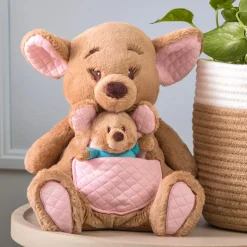 Peluche Maman Gourou et Petit Gourou GUND Oh So Snuggly, Winnie l'Ourson, 30,5 cm
