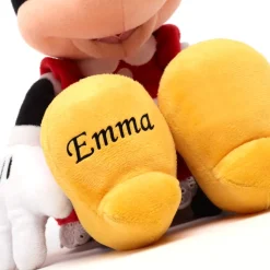 Peluche Minnie Mouse rouge de taille moyenne