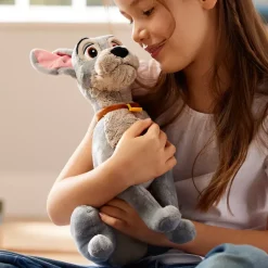 Peluche moyenne Clochard, La Belle et le Clochard - 36cm