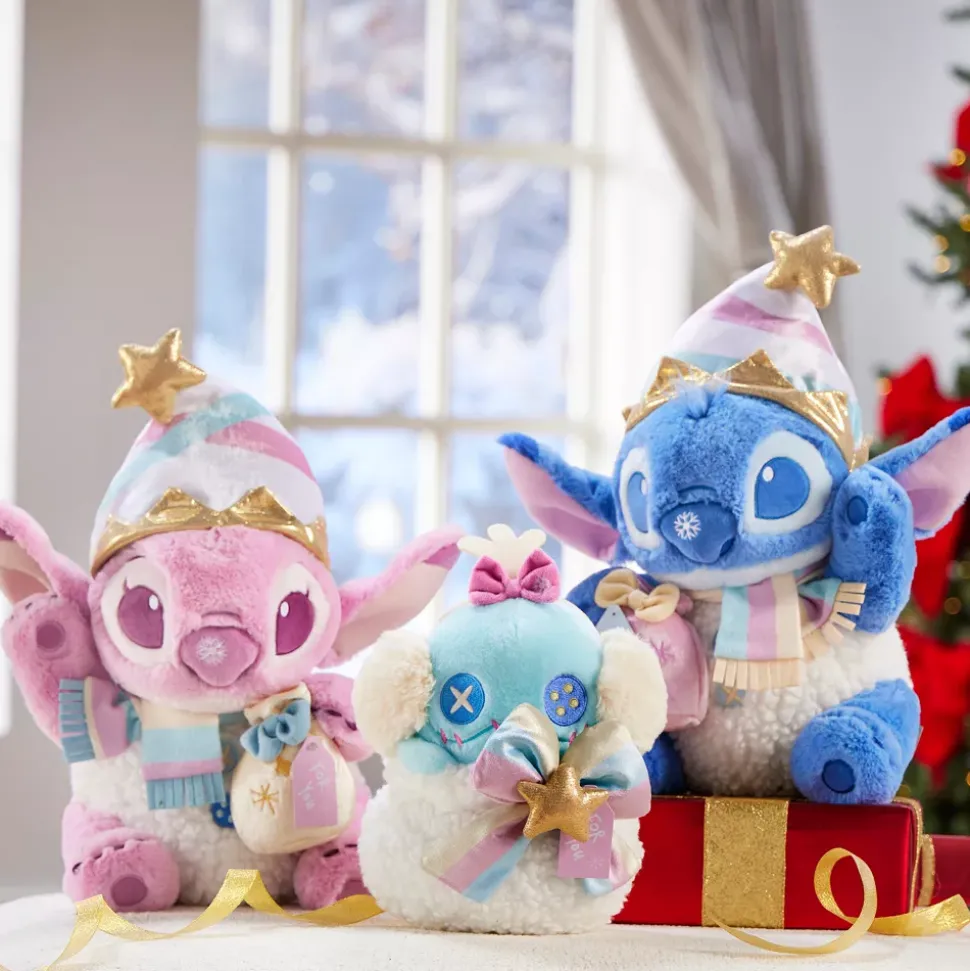 Peluche Souillon spéciale fêtes de taille moyenne, Lilo & Stitch
