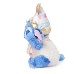 Peluche Stitch avec pochette spéciale fêtes de taille moyenne, Lilo & Stitch