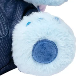 Peluche Stitch denim de taille moyenne, Lilo & Stitch, 33 cm
