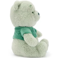 Peluche Winnie l'Ourson verte de taille moyenne, 33 cm