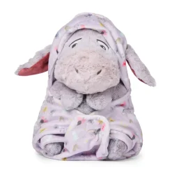 Petite peluche Bourriquet avec lange Disney Babies, Winnie l'Ourson, 25 cm