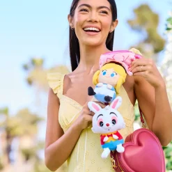 Petite peluche Le Lapin Blanc Disney Mini Mix-Its Mad Tea Party, Alice au Pays des Merveilles, 15 cm