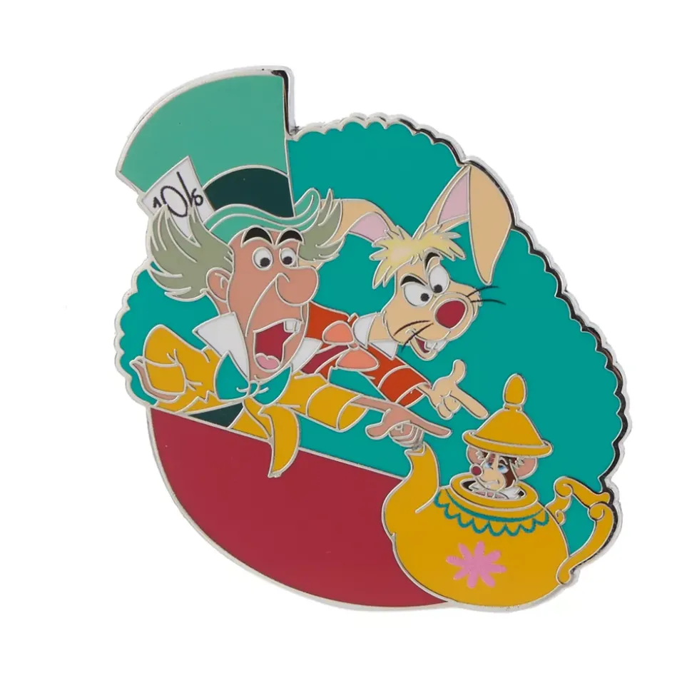 Pin's Goûter du Chapelier Fou, Alice au Pays des Merveilles