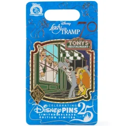 Pin's La Belle et le Clochard Restaurant de Tony en édition limitée