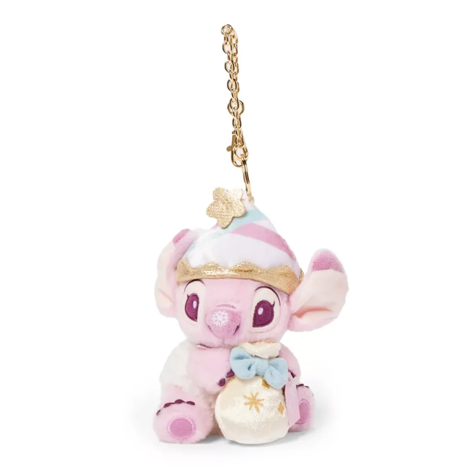 Porte-clés petite peluche Angel avec pochette, Lilo & Stitch