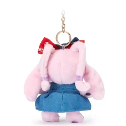 Porte-clés petite peluche Angel en denim, Lilo & Stitch, 14 cm