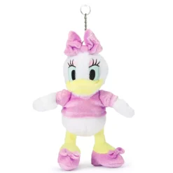 Porte-clés petite peluche Daisy Duck, 16 cm