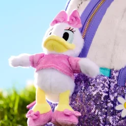Porte-clés petite peluche Daisy Duck, 16 cm