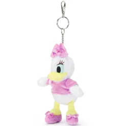 Porte-clés petite peluche Daisy Duck, 16 cm