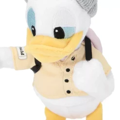 Porte-clés petite peluche Donald Duck au camping – 20 cm