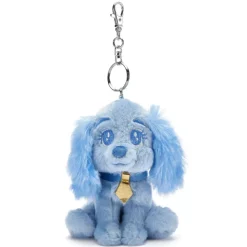 Porte-clés petite peluche Lady bleue, La Belle et le Clochard