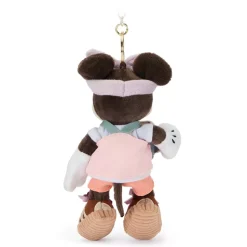 Porte-clés petite peluche Minnie au camping – 17 cm