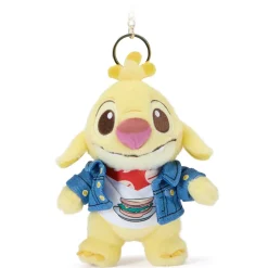 Porte-clés petite peluche Reuben en denim, Lilo & Stitch, 18 cm