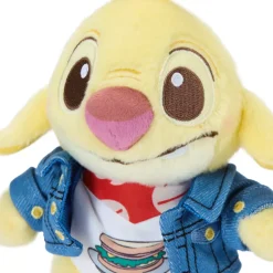 Porte-clés petite peluche Reuben en denim, Lilo & Stitch, 18 cm