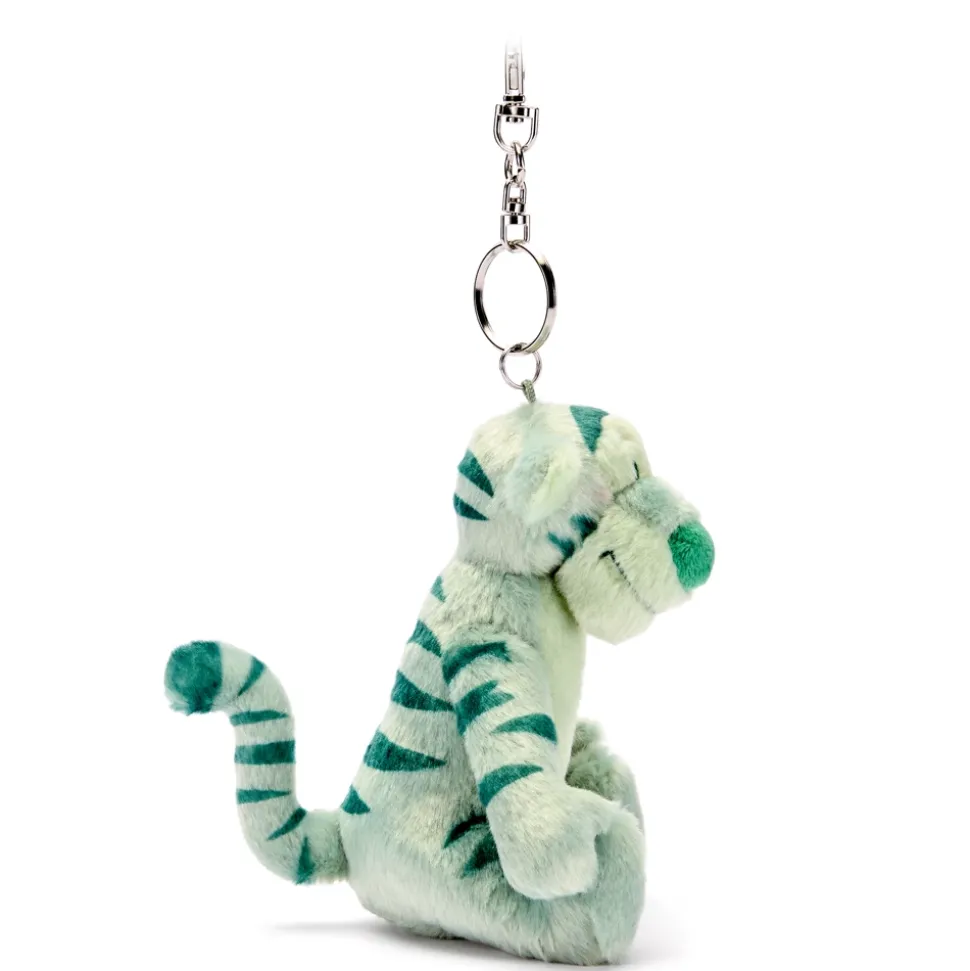 Porte-clés petite peluche Tigrou verte, Winnie l'Ourson, 18 cm