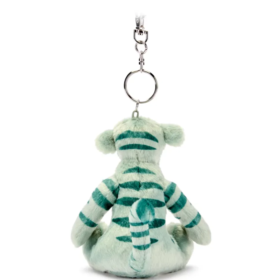 Porte-clés petite peluche Tigrou verte, Winnie l'Ourson, 18 cm