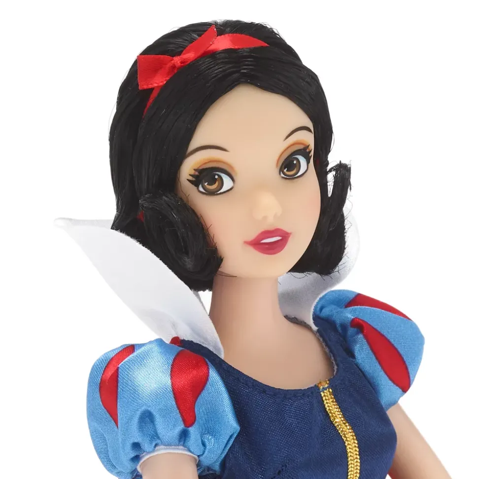 Poupée Blanche Neige classique, Blanche Neige et les Sept Nains