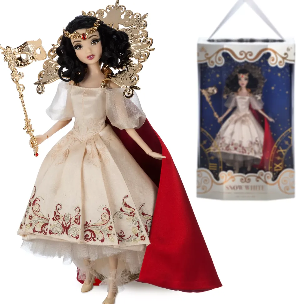 Poupée Blanche Neige Fashionably Late Midnight Masquerade Series Disney Designer Collection en édition limitée, Blanche Neige et les Sept Nains