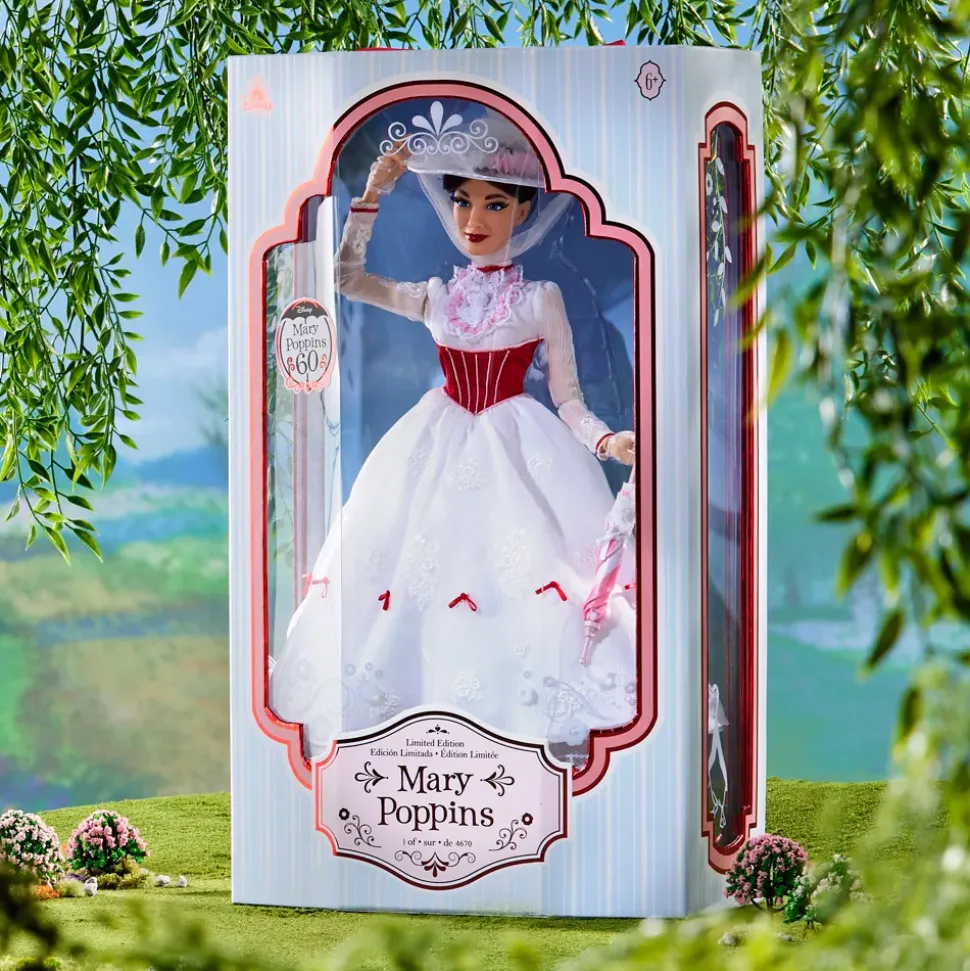 Poupée Mary Poppins 60e anniversaire en édition limitée, 43 cm
