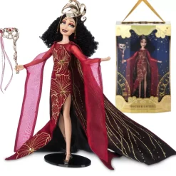 Poupée Mère Gothel Fashionably Late Midnight Masquerade Series Disney Designer Collection en édition limitée, Raiponce