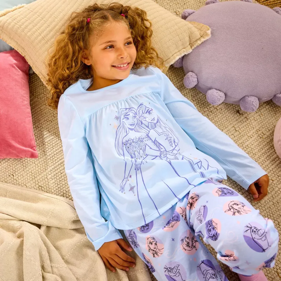 Pyjama Anna et Elsa pour enfants, La Reine des Neiges