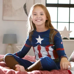 Pyjama déguisement Captain America pour enfants