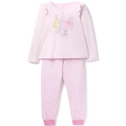Pyjama rose Princesses Disney pour enfants