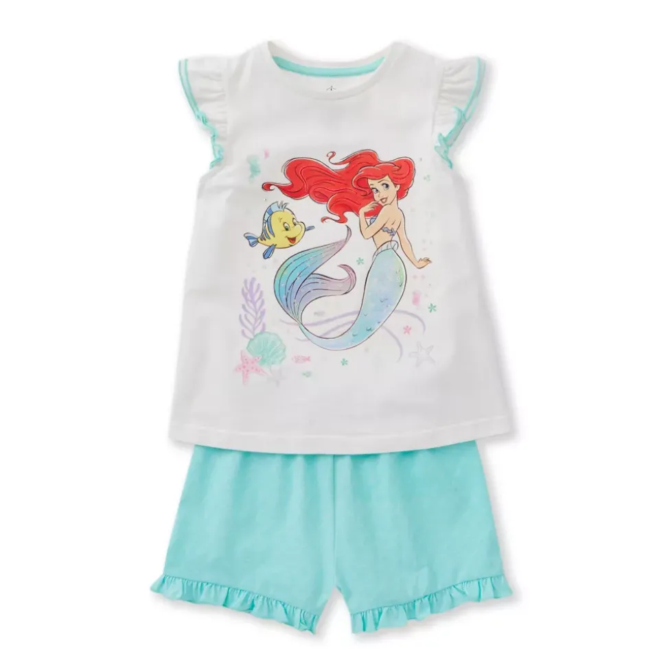 Pyjama short La Petite Sirène pour enfants
